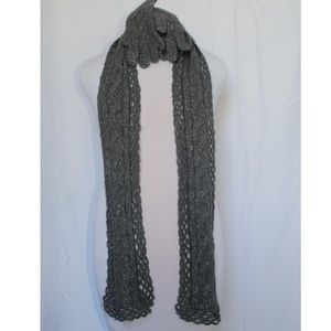 Grey Scarf & Glove Set NWT